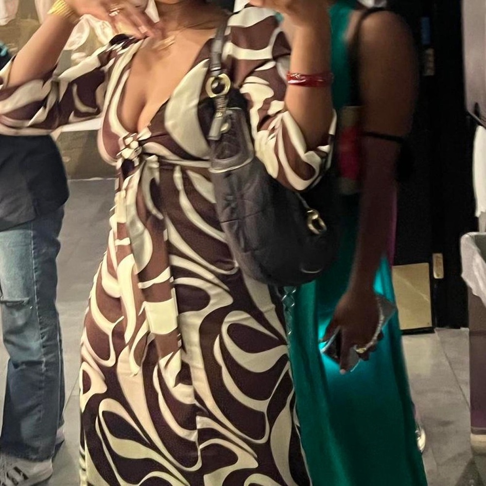 Groovy forever 21 maxi dress